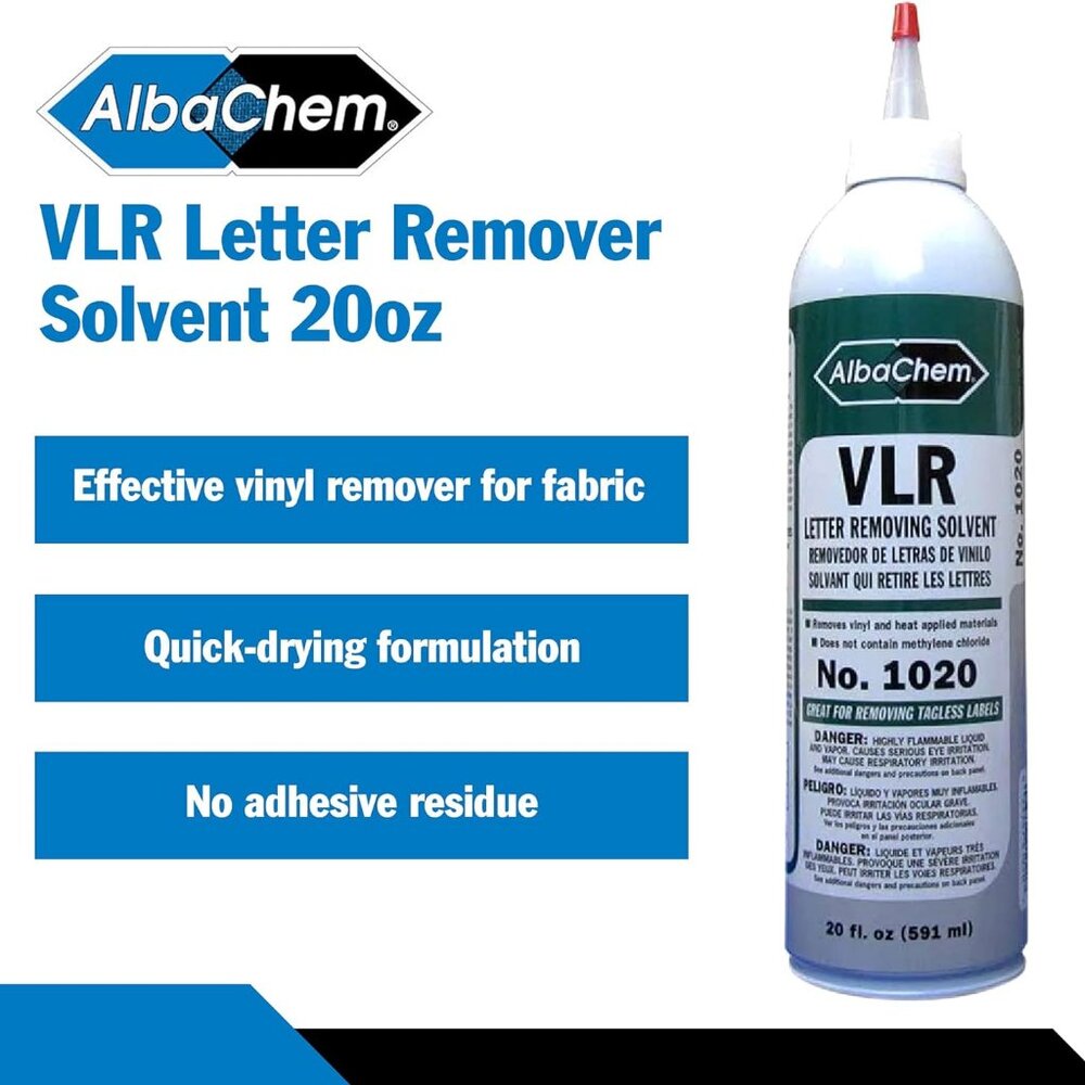 New Heat Transfer Vinyl Remover for Fabrics